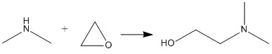 N,N-Dimethylethanolamine can be prepared by dimethylamine and epoxyethane through ammoniation reaction
